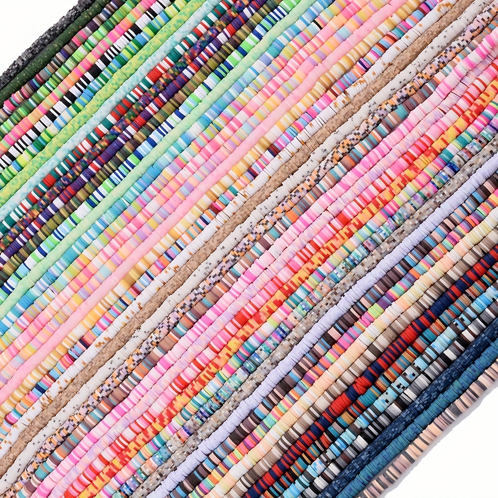 Polymer Clay Beads for Making Jewelry - Colorful Chips